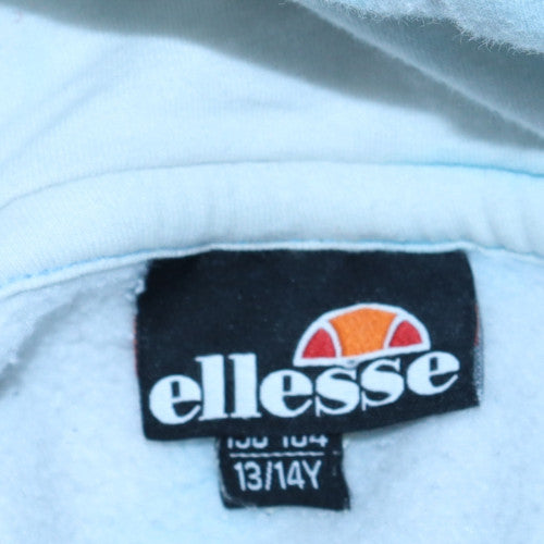 Ellesse Girls Multicoloured Pullover Hoodie 13-14 Years Logo Fleece
