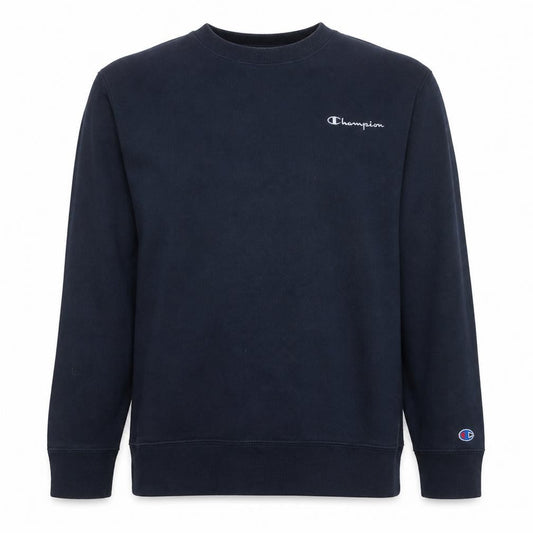 Champion Men's Blue Crew Neck Pullover Sweatshirt L Regular