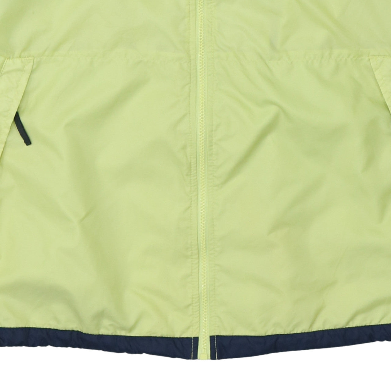 Nike Men's Yellow XL Windbreaker Jacket with Full Zip
