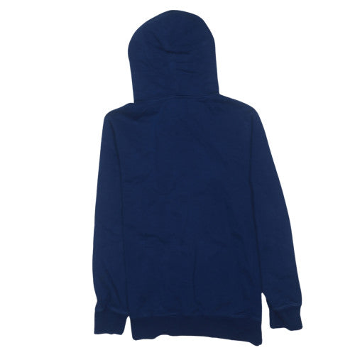 Calvin Klein Jeans Men's Blue Pullover Hoodie Size L Logo Cotton