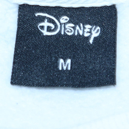 Disney Women's White Mickey & Minnie Mouse Sweatshirt Size 12-14