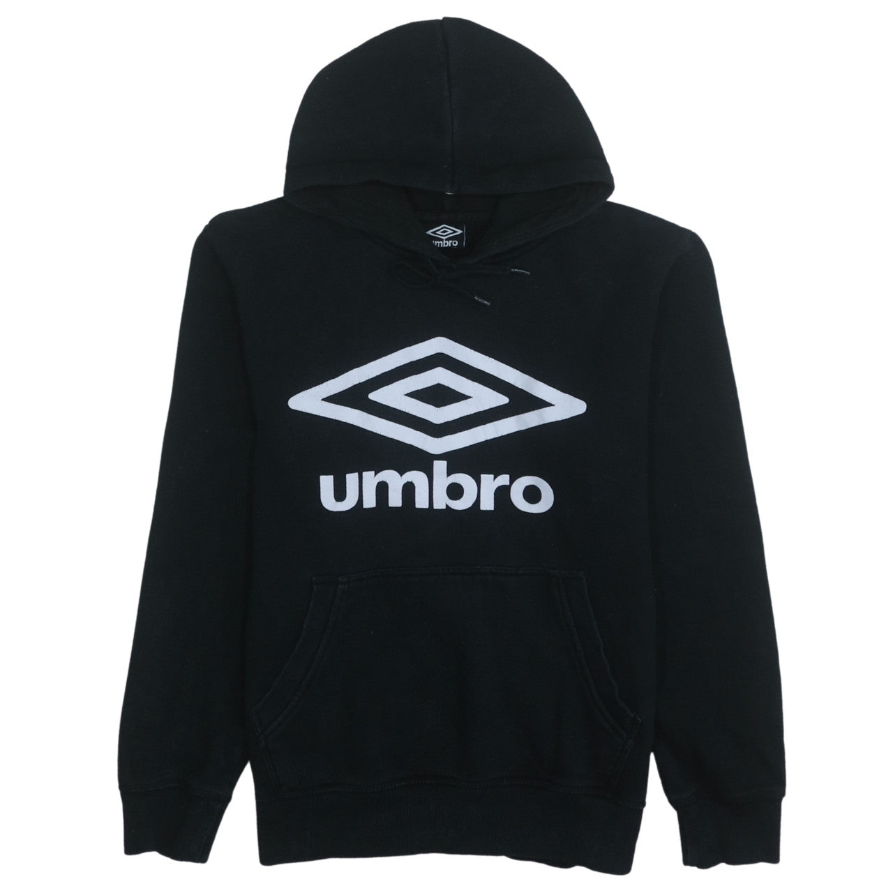 Umbro Men's Black Pullover Hoodie Size S Sports Fleece