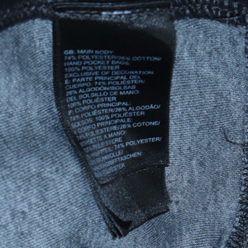 The North Face Boys Grey XL Full Zip Hoodie - Cotton Blend Outdoor Sweatshirt
