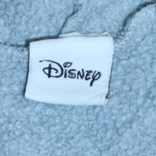 Disney Womens Grey Mickey Mouse Pullover Hoodie UK 10/12