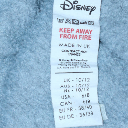 Disney Womens Grey Mickey Mouse Pullover Hoodie UK 10/12