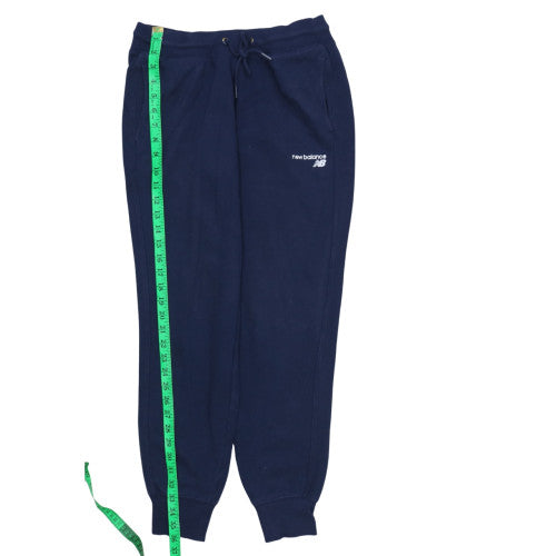 New Balance Women's Blue Fleece Sweatpants M Regular Fit