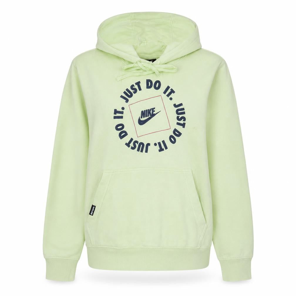 Nike Women's Green Pullover Hoodie Medium Just Do It Logo
