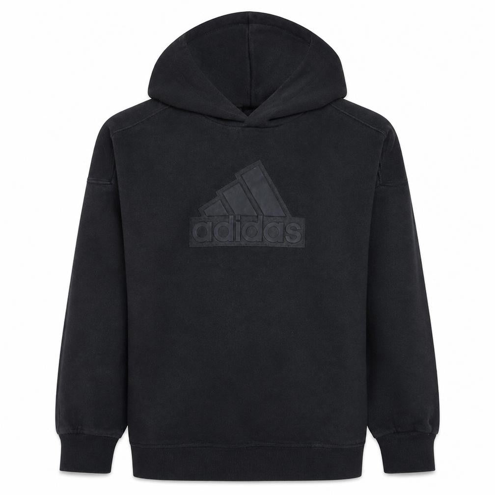 Adidas Girls Black Pullover Hoodie 12 Years Fleece Sportswear