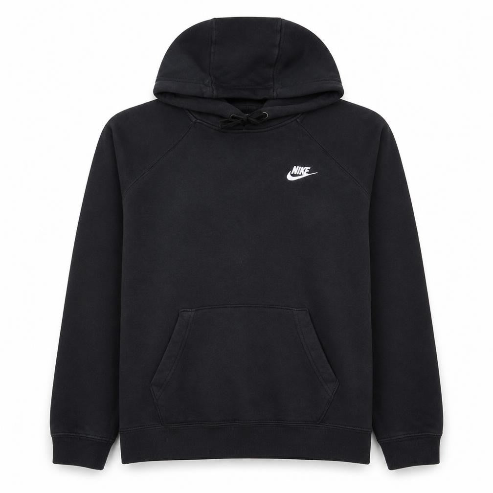 Nike Men's Black Pullover Hoodie M Regular Fleece Sportswear
