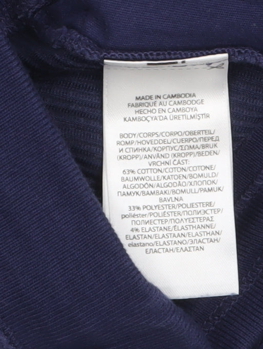 Ralph Lauren Boys Blue Velour Jogger Trousers 7 Years