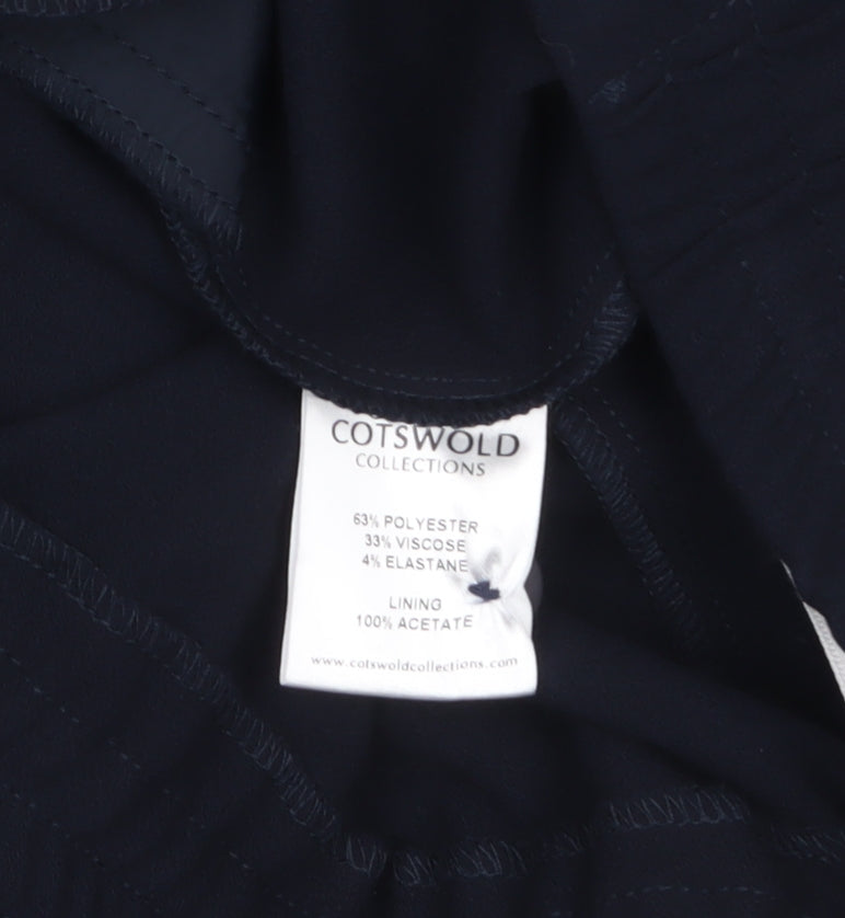 Cotswold Collections Women's Black Size 20 Straight Leg Trousers