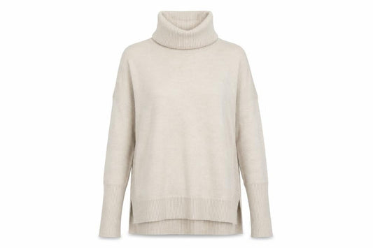 French Connection Women Beige Roll Neck Long Sleeve Jumper Size S
