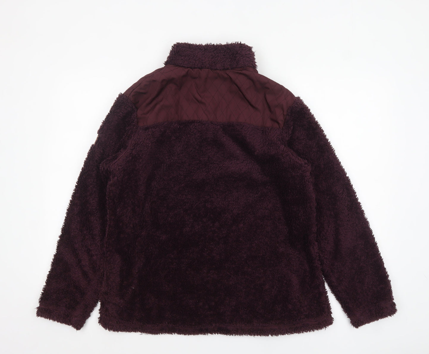 Regatta Womens Plum Fleece 1/4 Zip Pullover UK 16 Warm Winter Sweatshirt