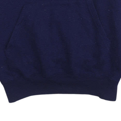 Champion Men's Blue SFSU Pullover Hoodie Medium Fleece Sweatshirt