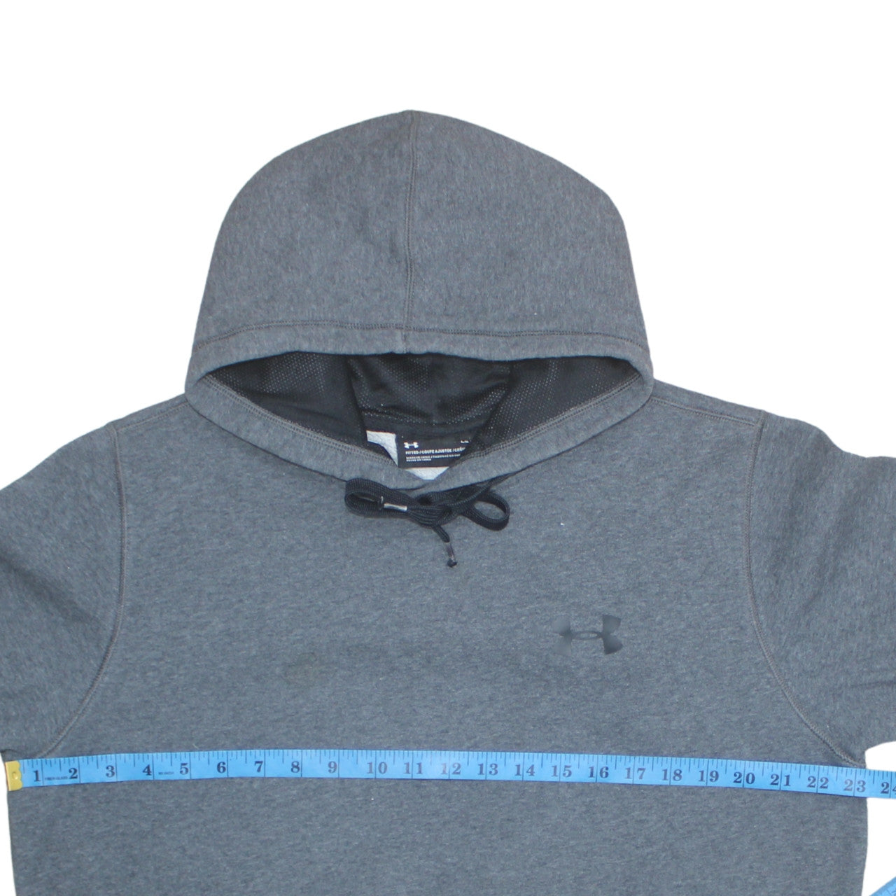 Under Armour Men’s Grey L Pullover ColdGear Hoodie