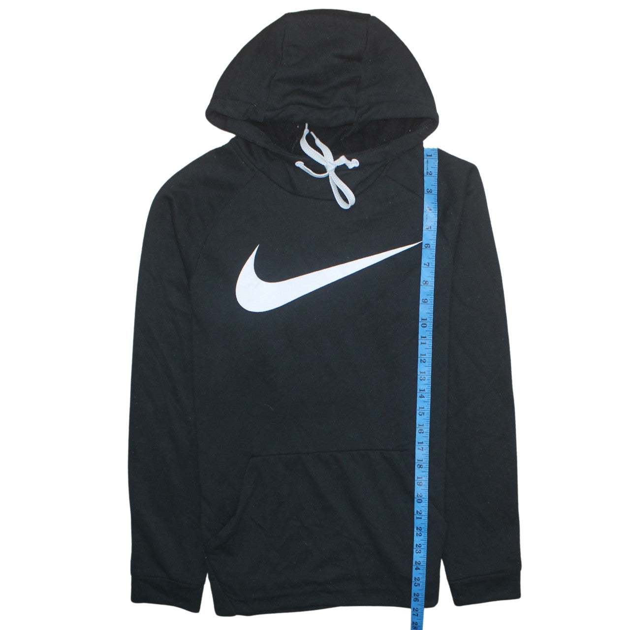 Nike Men's Black Dri-Fit Pullover Hoodie Size S Graphic Logo Sportswear