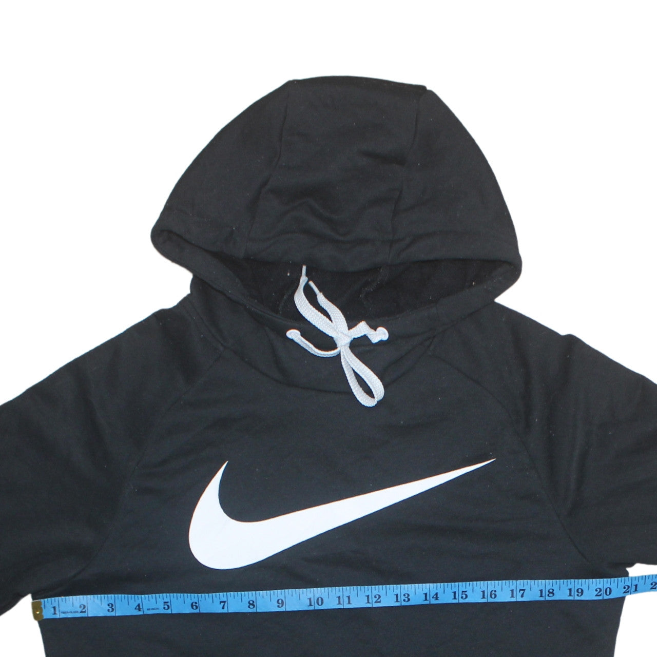 Nike Men's Black Dri-Fit Pullover Hoodie Size S Graphic Logo Sportswear