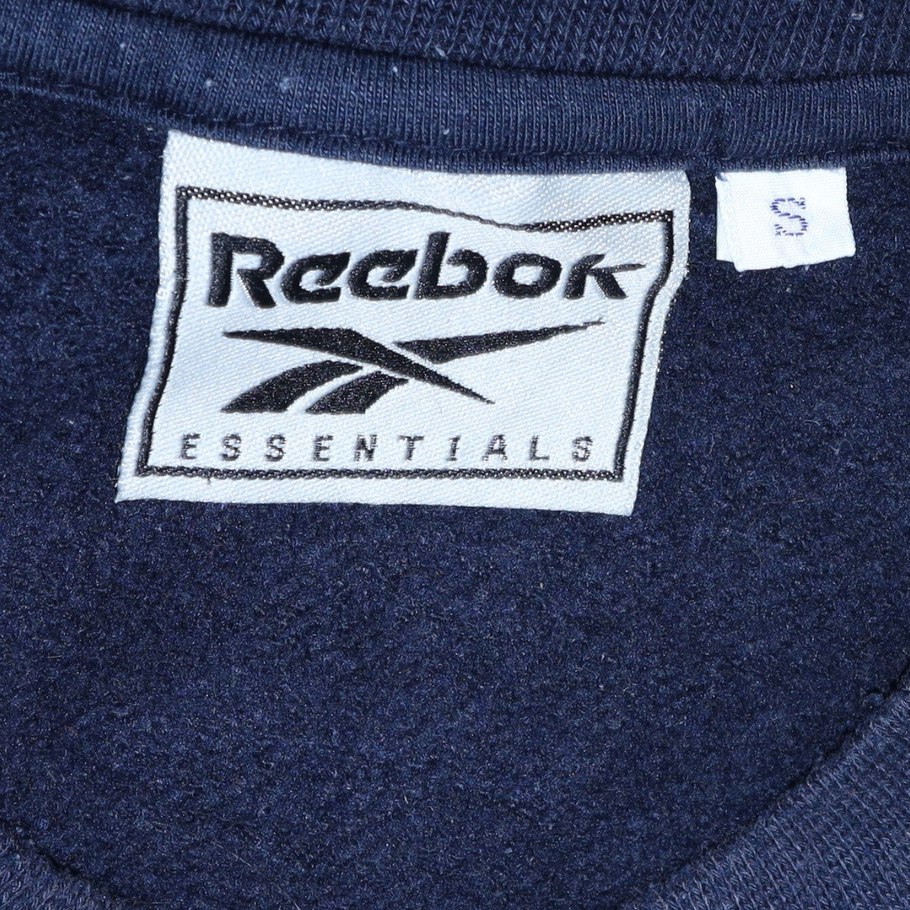 Reebok Men Blue Crew Neck Pullover Sweatshirt Size S