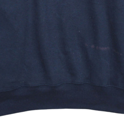 Reebok Men Blue Crew Neck Pullover Sweatshirt Size S