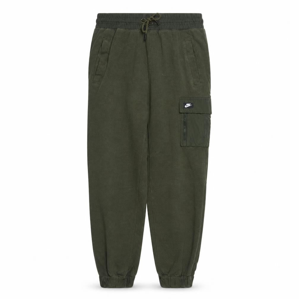 Nike Men's Green Jogger Sweatpants Size M Lightweight Cotton Blend