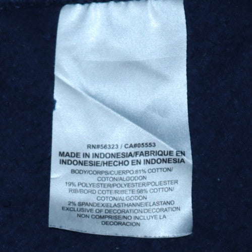 Nike Men's Blue 3XL 1/2 Zip Fleece Sweatshirt with Logo
