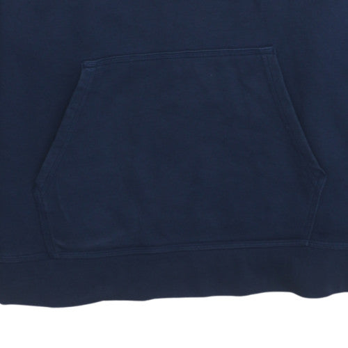 Nike Men's Blue 3XL 1/2 Zip Fleece Sweatshirt with Logo