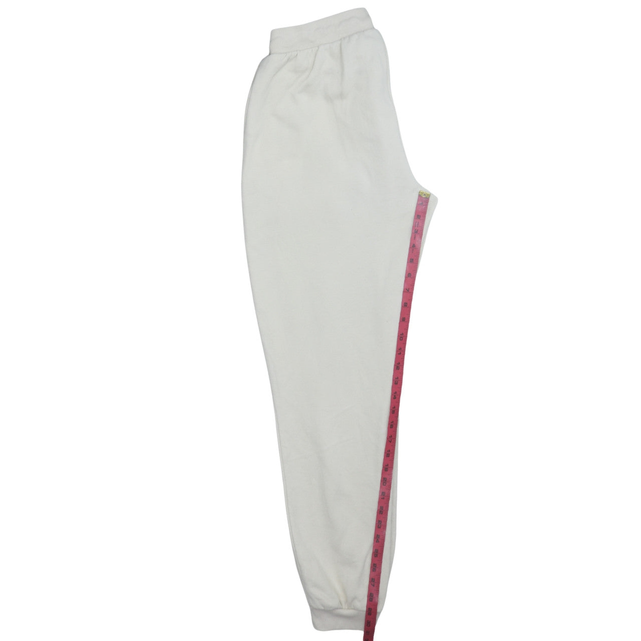 Ellesse Mens White Jogger Sweatpants M Regular Fit Cotton Blend