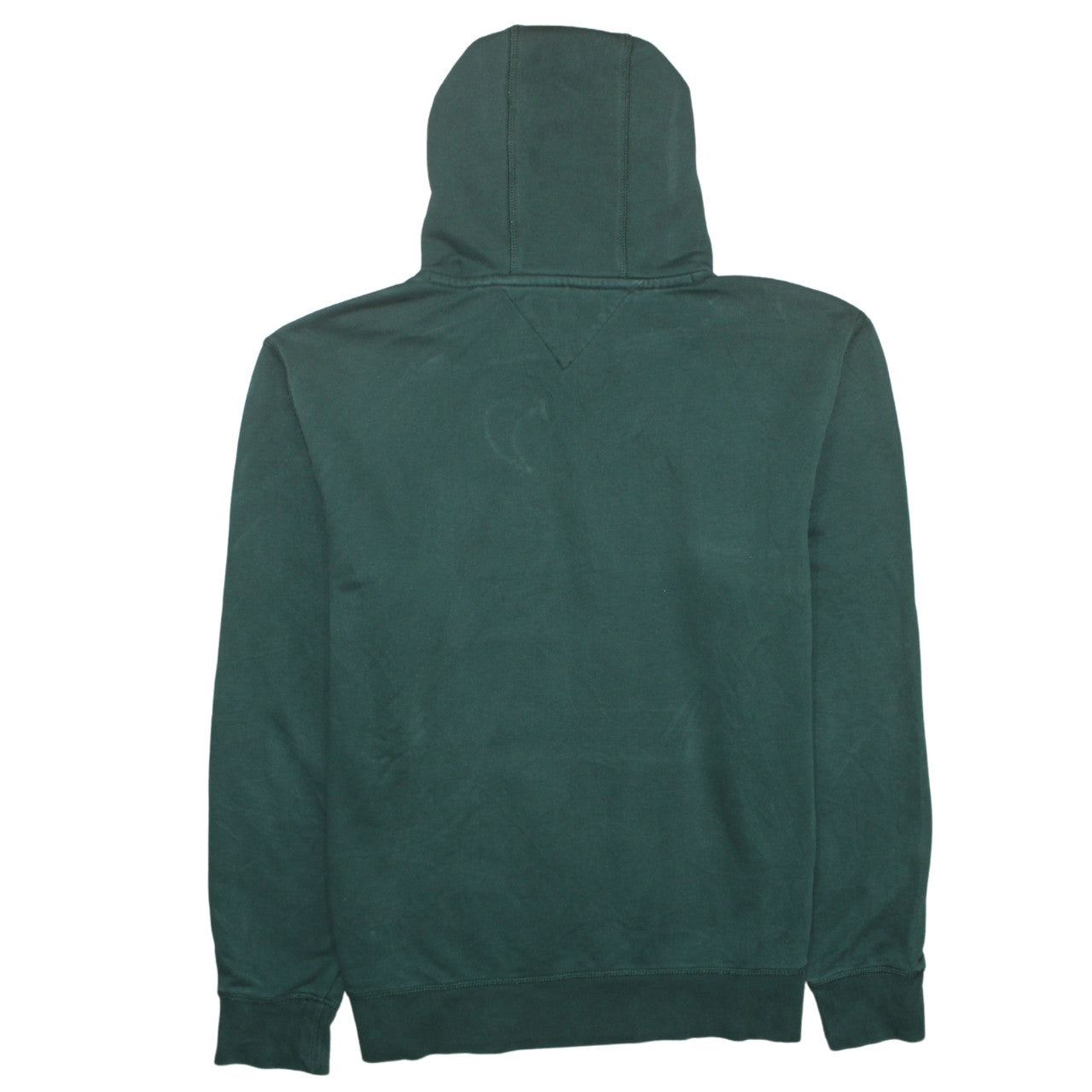 Tommy Hilfiger Men's Green 2XL Pullover Hoodie Embroidered Logo