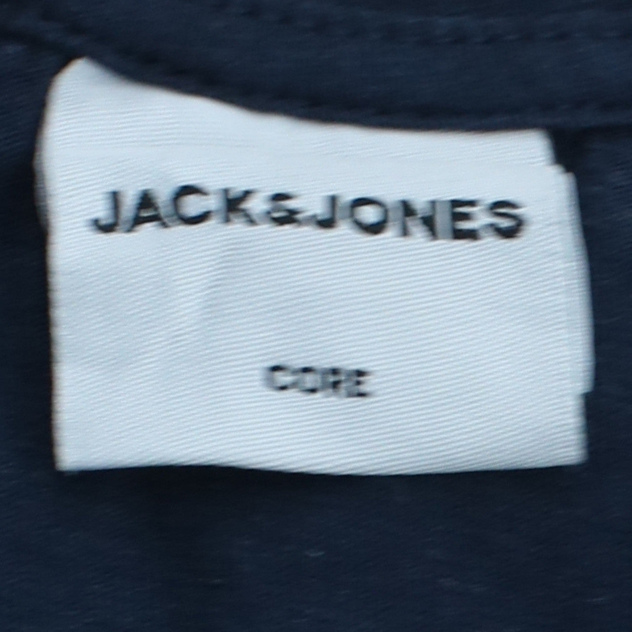 Jack & Jones Men's Blue Logo Graphic Cotton T-Shirt Size M