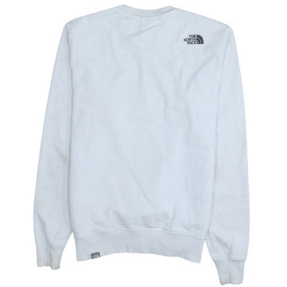 The North Face Men's White Pullover Sweatshirt M Outdoor Fleece