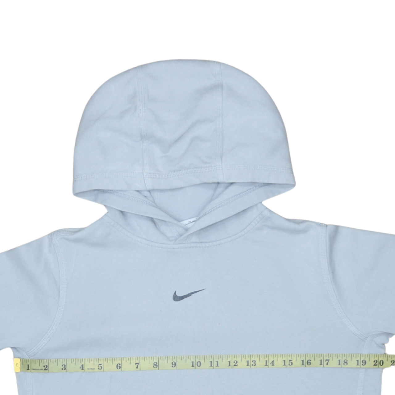 Nike Teens Blue Pullover Hoodie XL Fleece Logo Sweatshirt