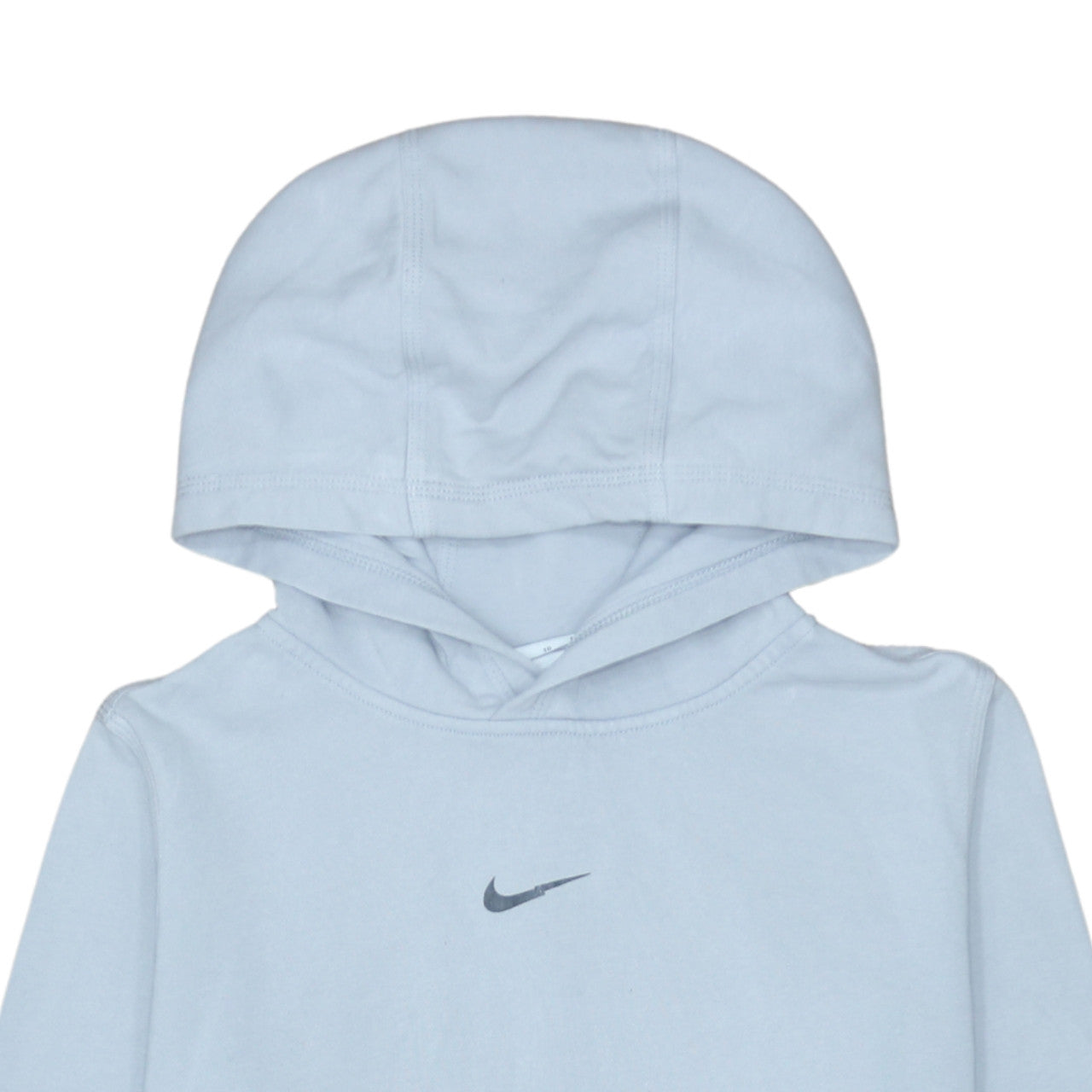 Nike Teens Blue Pullover Hoodie XL Fleece Logo Sweatshirt