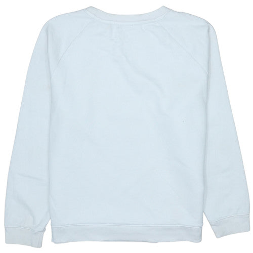 Levi's Men's White Medium Logo Crew Neck Pullover Sweatshirt