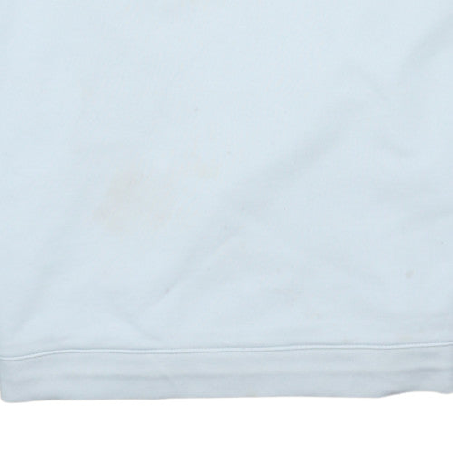 Levi's Men's White Medium Logo Crew Neck Pullover Sweatshirt