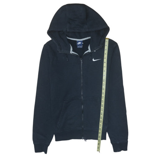 Nike Men's Black Full Zip Hoodie S Regular Fleece Sportswear