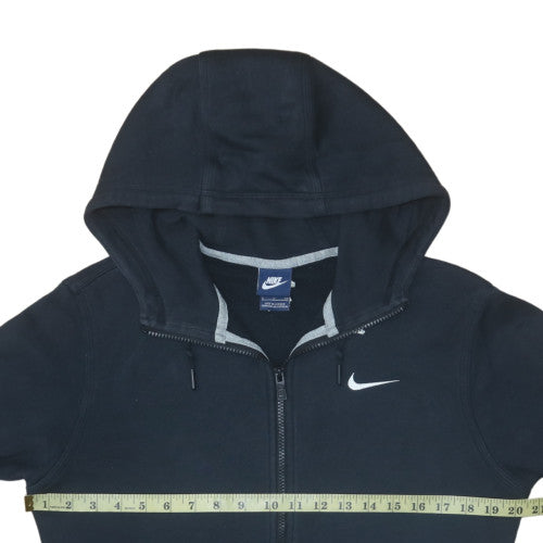 Nike Men's Black Full Zip Hoodie S Regular Fleece Sportswear