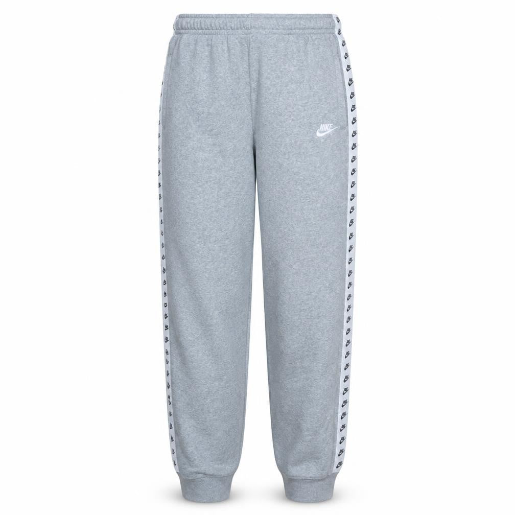 Nike Womens Grey Jogger Sweatpants L Side Stripe Activewear