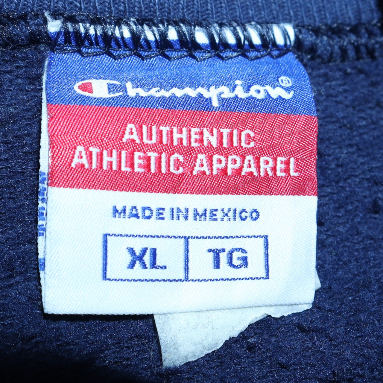 Champion Men's Blue XL Crew Neck Short Sleeve Cotton T-Shirt