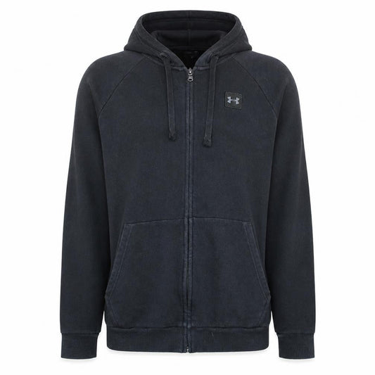 Under Armour Men's Black Full Zip Hoodie Size M Fleece