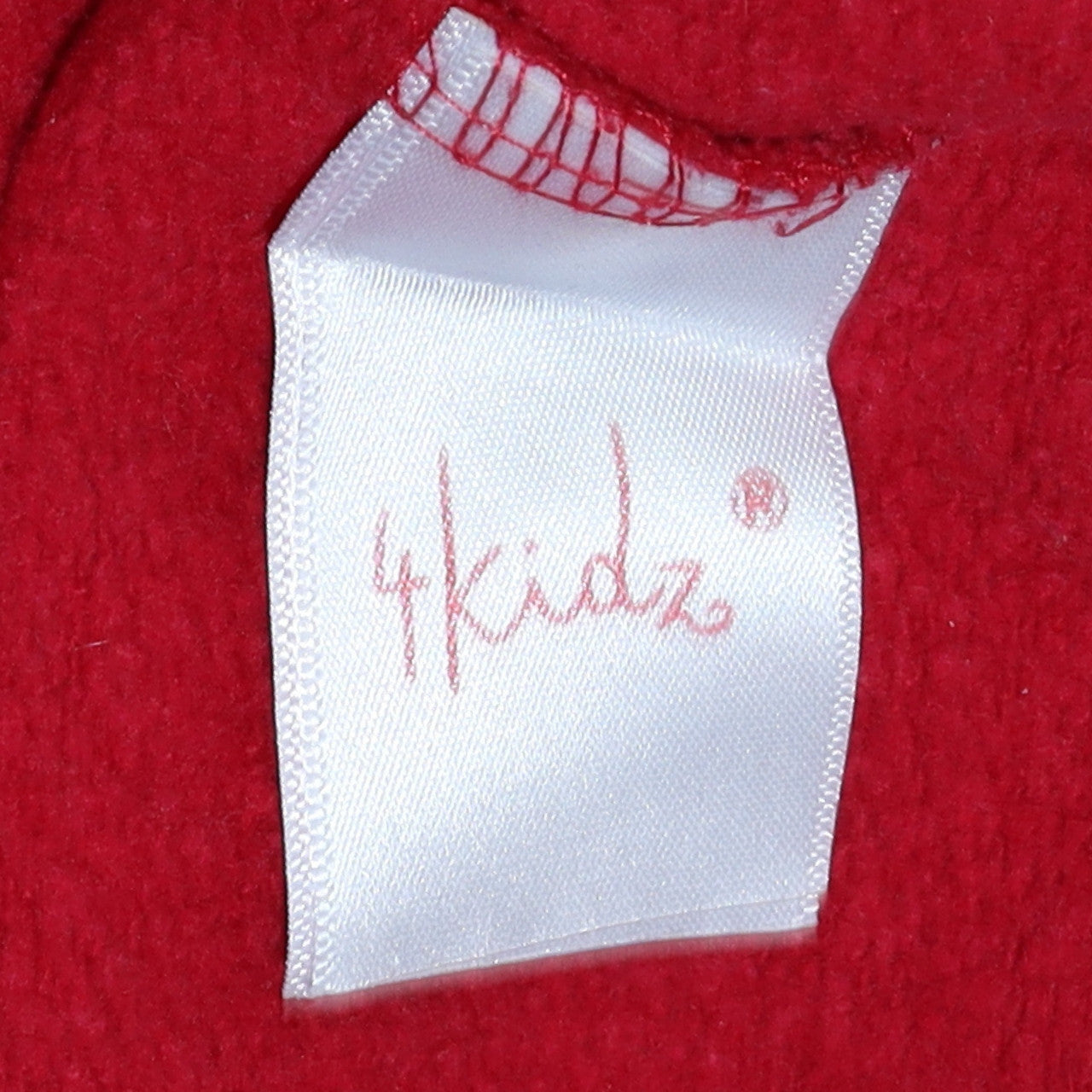 4Kidz Girls Red Reindeer Christmas Pullover Sweatshirt 7-8 Years
