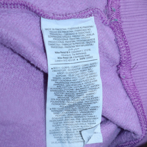 Nike Women's Purple Crew Neck Pullover Sweatshirt Size L