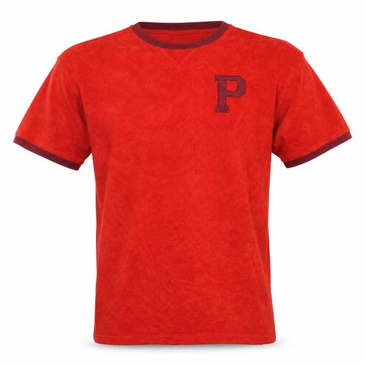 Puma Men Red Crew Neck Short Sleeve College Style T-Shirt L