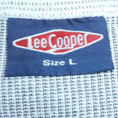 Additional view of Lee Cooper Men's Grey V-Neck Knit Pullover Sweatshirt L