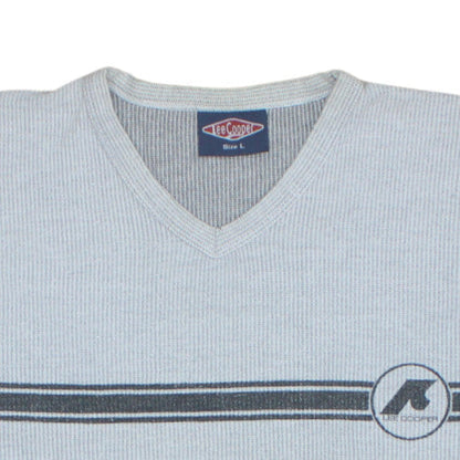 Additional view of Lee Cooper Men's Grey V-Neck Knit Pullover Sweatshirt L