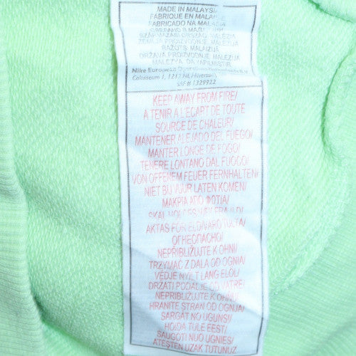 Nike Girls Mint Green XL Pullover Hoodie Sweatshirt Cotton Blend