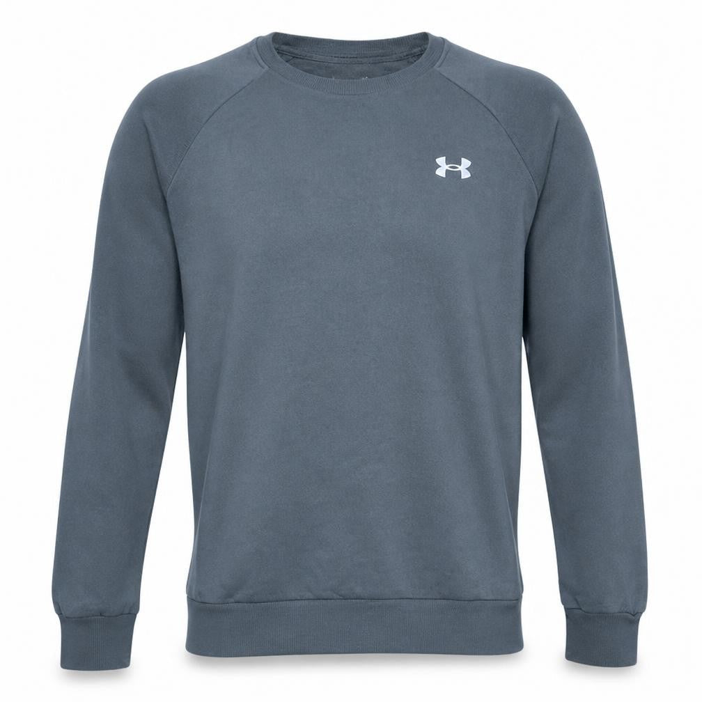 Under Armour Men's Grey Long Sleeve Pullover Sweatshirt L