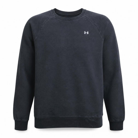 Under Armour Men's Black Medium Crew Neck Pullover Sweatshirt