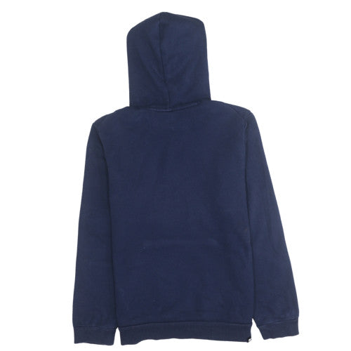 Puma Boys Blue Pullover Hoodie 13-14 Years Cotton Blend Fleece Sweatshirt