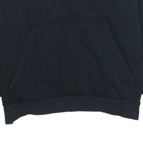 Adidas Men's Black Pullover Hoodie Medium Fleece Sportswear