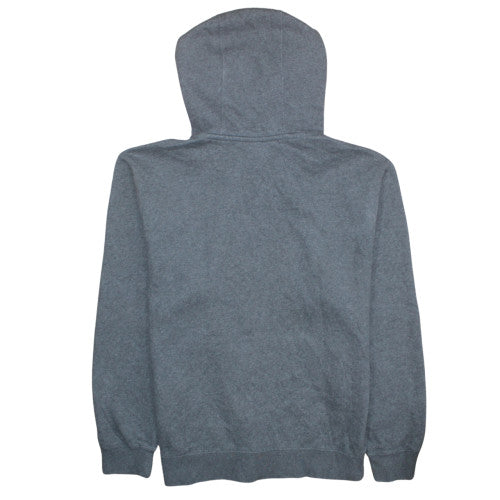 Nike Men's Grey Full Zip Hoodie L Fleece Classic Sweatshirt